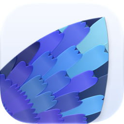 The Blueglass app icon